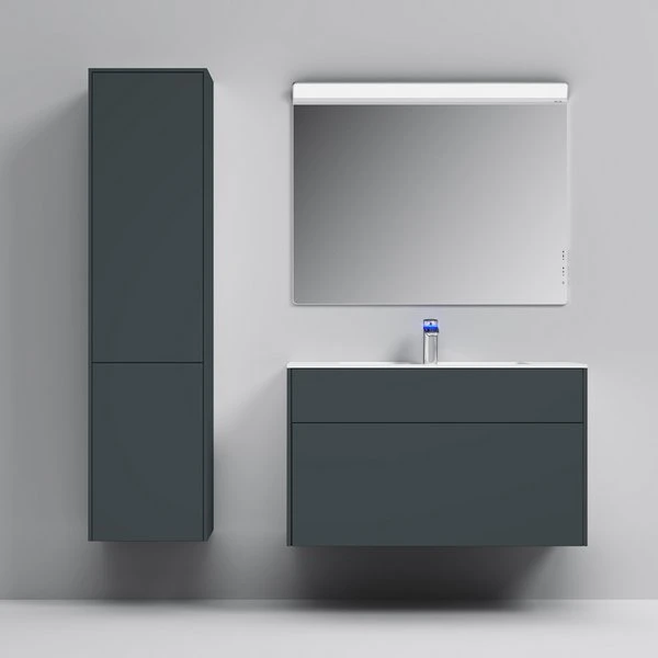 Мебель для ванной AM.PM Inspire 2.0 100 подвесной, цвет графит матовый