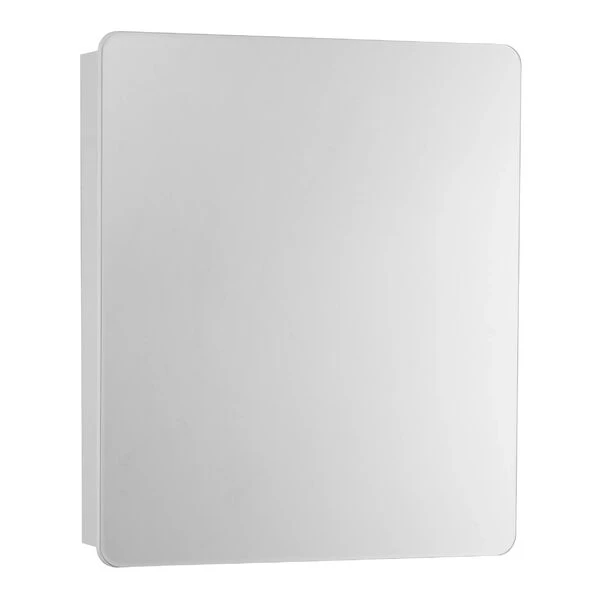Шкаф-зеркало Акватон Скай Pro 55, левый, цвет белый глянец
