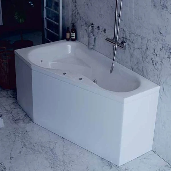 Акриловая ванна Акватек Медея 170х95, левая, цвет белый