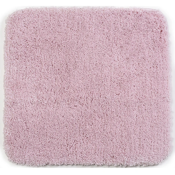 Коврик WasserKRAFT Kammel BM-8339 Chalk Pink для ванной, 57x55 см, цвет розовый
