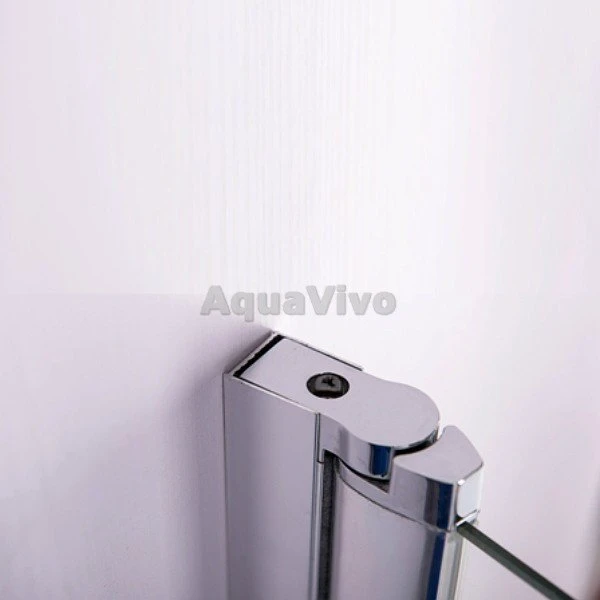 Шторка на ванну Esbano ES-1480 80х140, с полотенцедержателем, стекло прозрачное, профиль хром - фото 1