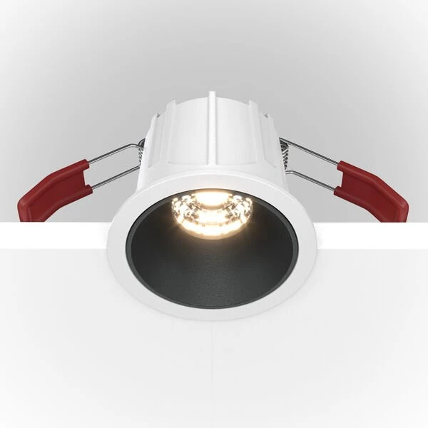 Точечный светильник Maytoni Technicali Alfa DL043-01-10W4K-D-RD-WB, арматура бело-черная - фото 1