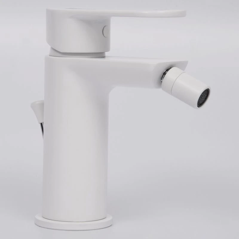 Смеситель WasserKRAFT Mindel 8506 для биде, с донным клапаном, цвет белый - фото 1
