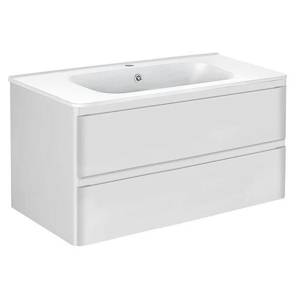Мебель для ванной Vincea Vico 100, цвет белый глянец - фото 1