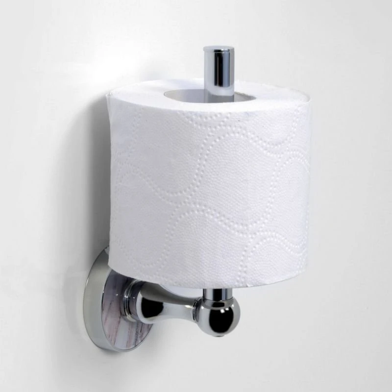 Держатель туалетной бумаги WasserKRAFT Aland K-85097, цвет хром / горный мрамор - фото 1