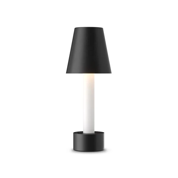 Декоративная настольная лампа Maytoni Tet-A-Tet MOD104TL-3AB3K, арматура черная, плафон металл черный - фото 1