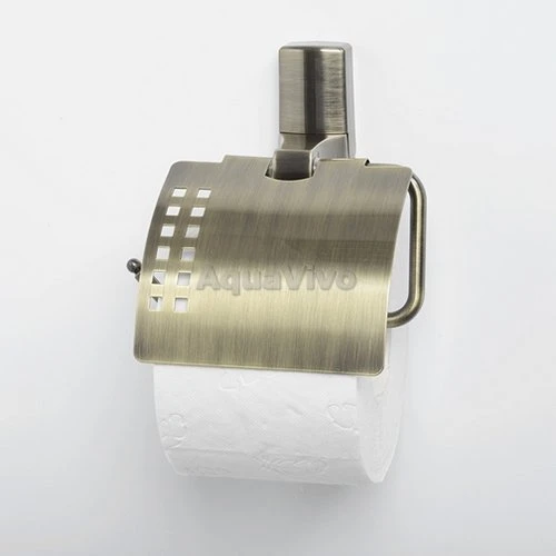 Держатель туалетной бумаги WasserKRAFT Exter K-5225, цвет светлая бронза