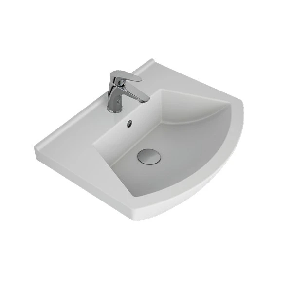 Мебель для ванной Dreja Alfa 55, цвет белый лак