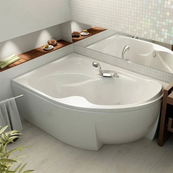 Акриловая ванна Акватек Вега 170x105, левая, цвет белый