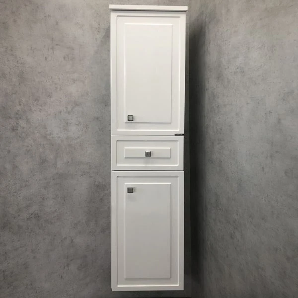 Шкаф-пенал Comforty Феррара 40, цвет белый глянец