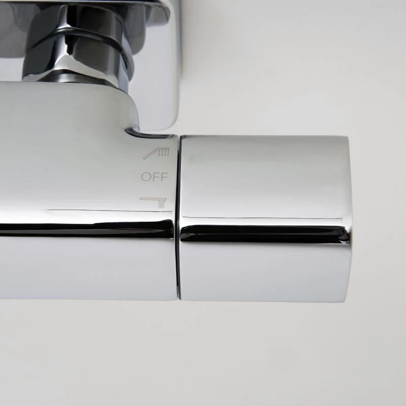 Смеситель WasserKRAFT Naab 8611 Thermo для ванны с душем, термостатический, цвет хром