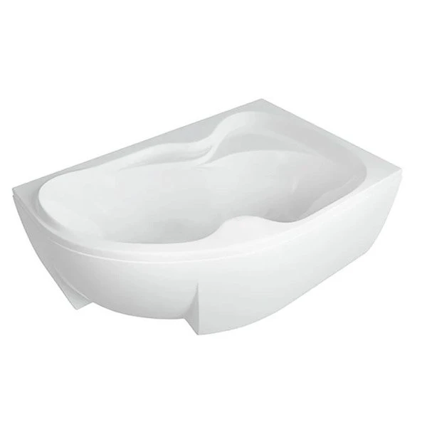 Акриловая ванна Акватек Вега 170x105, правая, цвет белый - фото 1