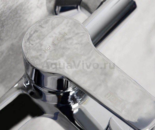 Смеситель WasserKRAFT Rhin 4401 для ванны с душем, цвет хром - фото 1