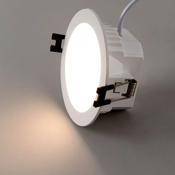 Точечный светильник Citilux Акви CLD008110V, арматура белая, плафон полимер белый, 11х11 см