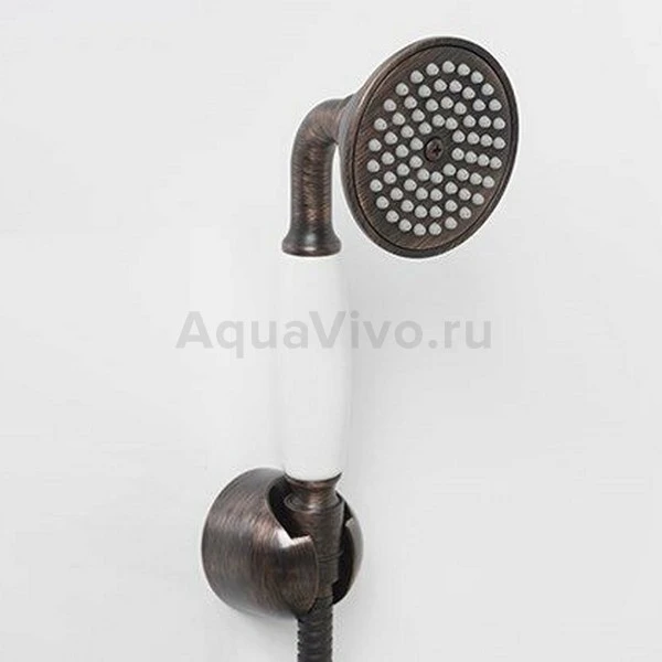 Смеситель WasserKRAFT Isar 1302L для ванны с душем, цвет бронза