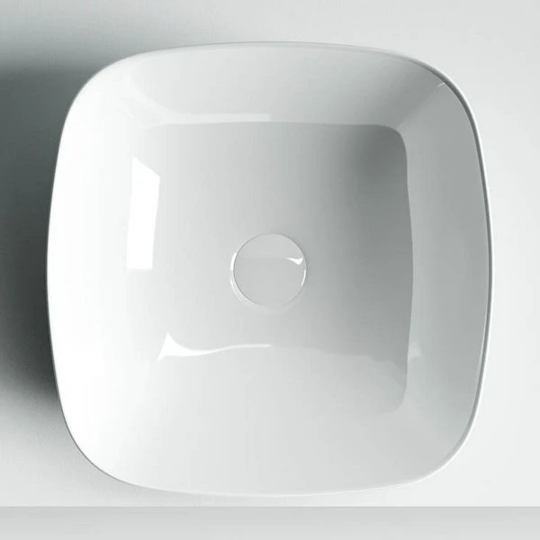 Раковина Ceramica Nova Element CN5006 накладная, 40x40 см, цвет белый - фото 1