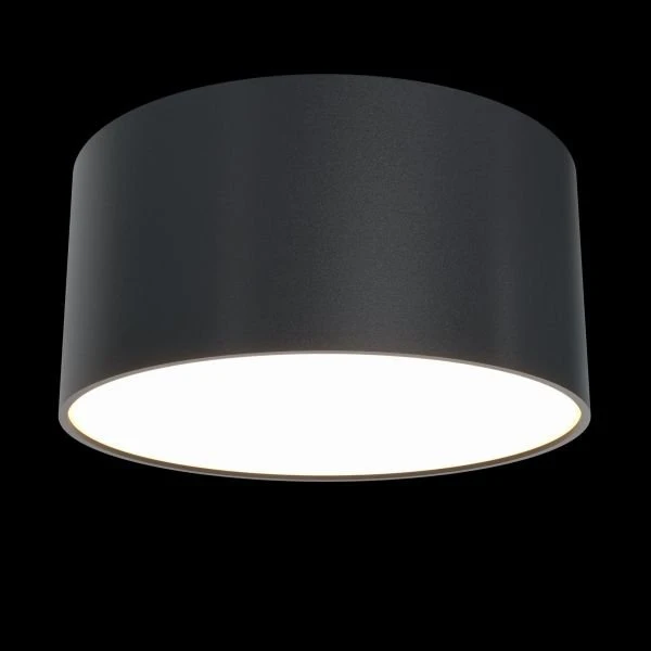 Потолочный светильник Maytoni Technical Zon C032CL-L12B3K, арматура черная, плафон пластик белый - фото 1