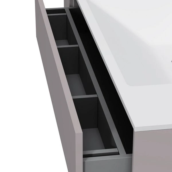 Мебель для ванной AM.PM Inspire 2.0 100 подвесной, цвет элегантный серый матовый - фото 1