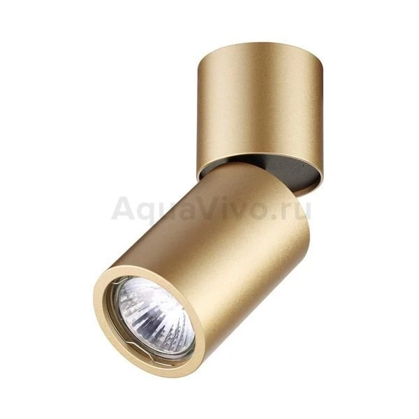 Точечный светильник Odeon Light Duetta 3895/1C, арматура золото, плафон металл золото, 6х16 см 