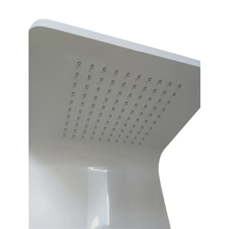 Душевая панель CeruttiSPA Adige W CT8979, с гидромассажем, цвет белый глянцевый