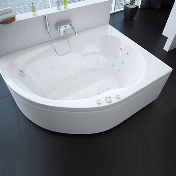 Акриловая ванна Акватек Вирго 150х100, правая, цвет белый