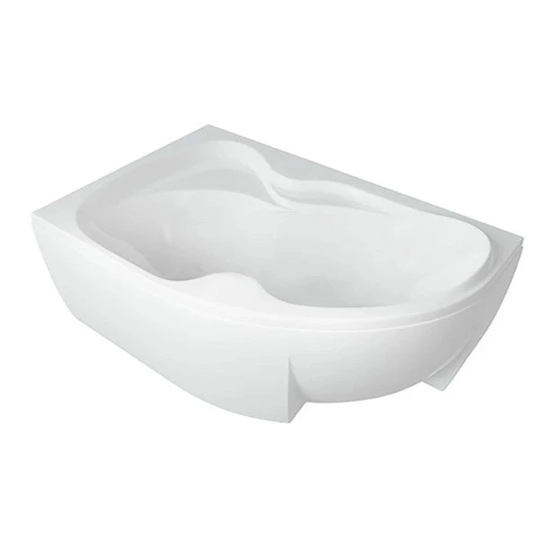 Акриловая ванна Акватек Вега 170x105, левая, цвет белый - фото 1
