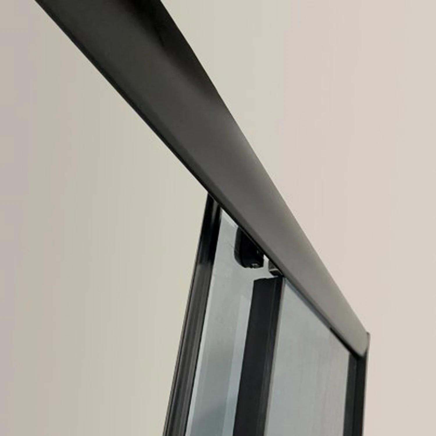 Душевой уголок Niagara Eco NG-010-14QT 100х100, стекло тонированное, профиль черный - фото 1