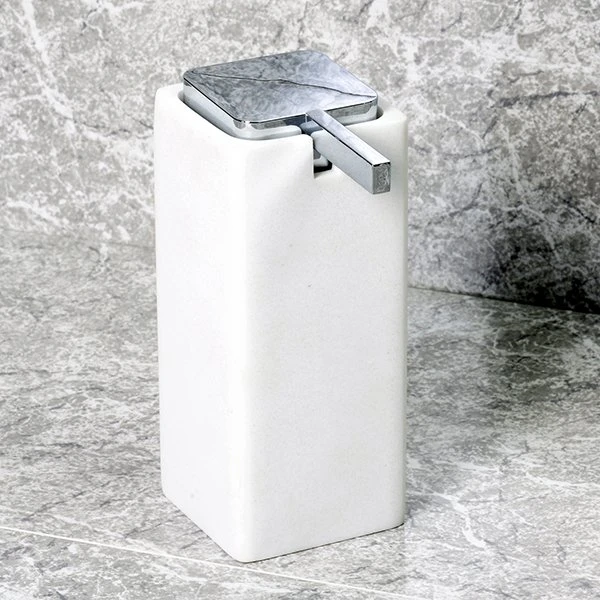 Дозатор WasserKRAFT Oder K-9699 для жидкого мыла, цвет белый - фото 1