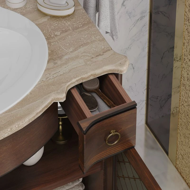 Мебель для ванной Опадирис Виктория 90, цвет светлый орех - фото 1