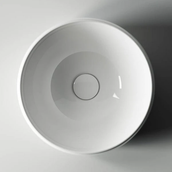 Раковина Ceramica Nova Element CN6001 накладная, 40x40 см, цвет белый