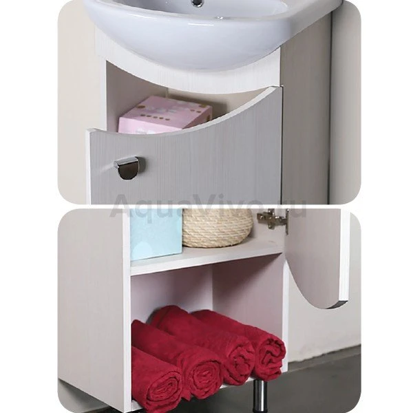 Мебель для ванной Оника Селена 45.01, цвет бодега светлый - фото 1