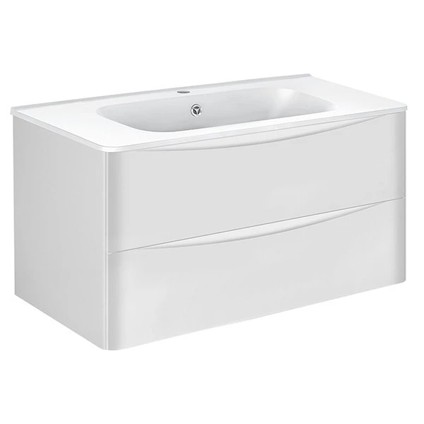 Мебель для ванной Vincea Paola 100, цвет белый глянец