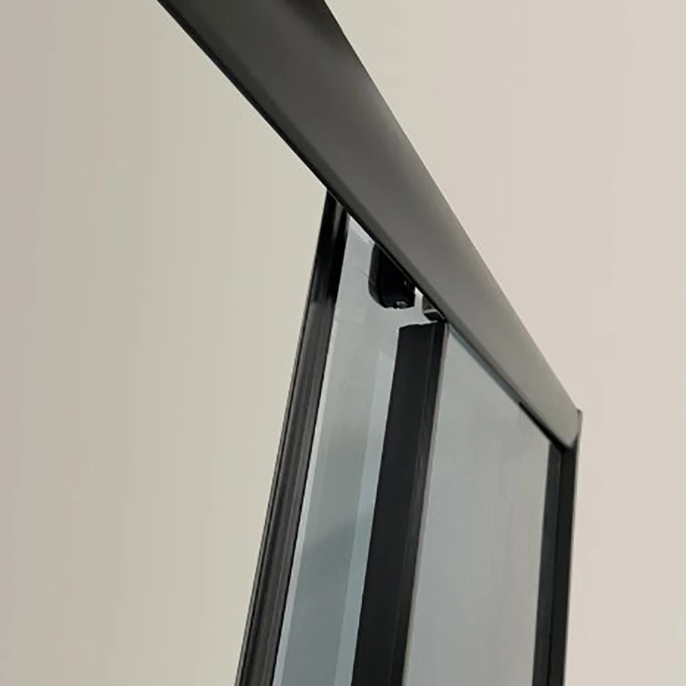 Душевой уголок Niagara Eco NG-009-14QT 90х90, стекло тонированное, профиль черный