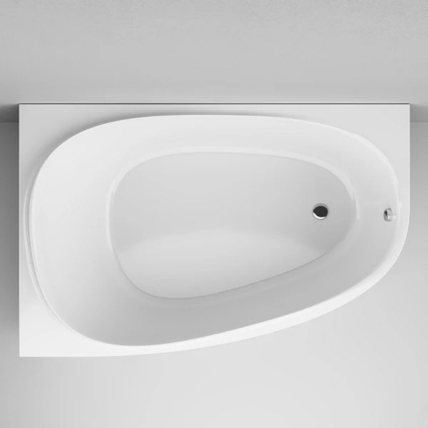 Акриловая ванна AM.PM Like 170x110, левая, цвет белый - фото 1