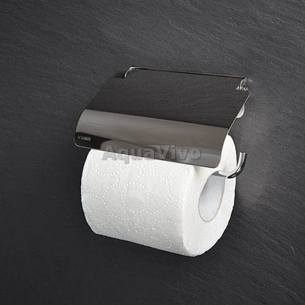 Держатель туалетной бумаги Fixsen Hotel FX-31010 с крышкой - фото 1