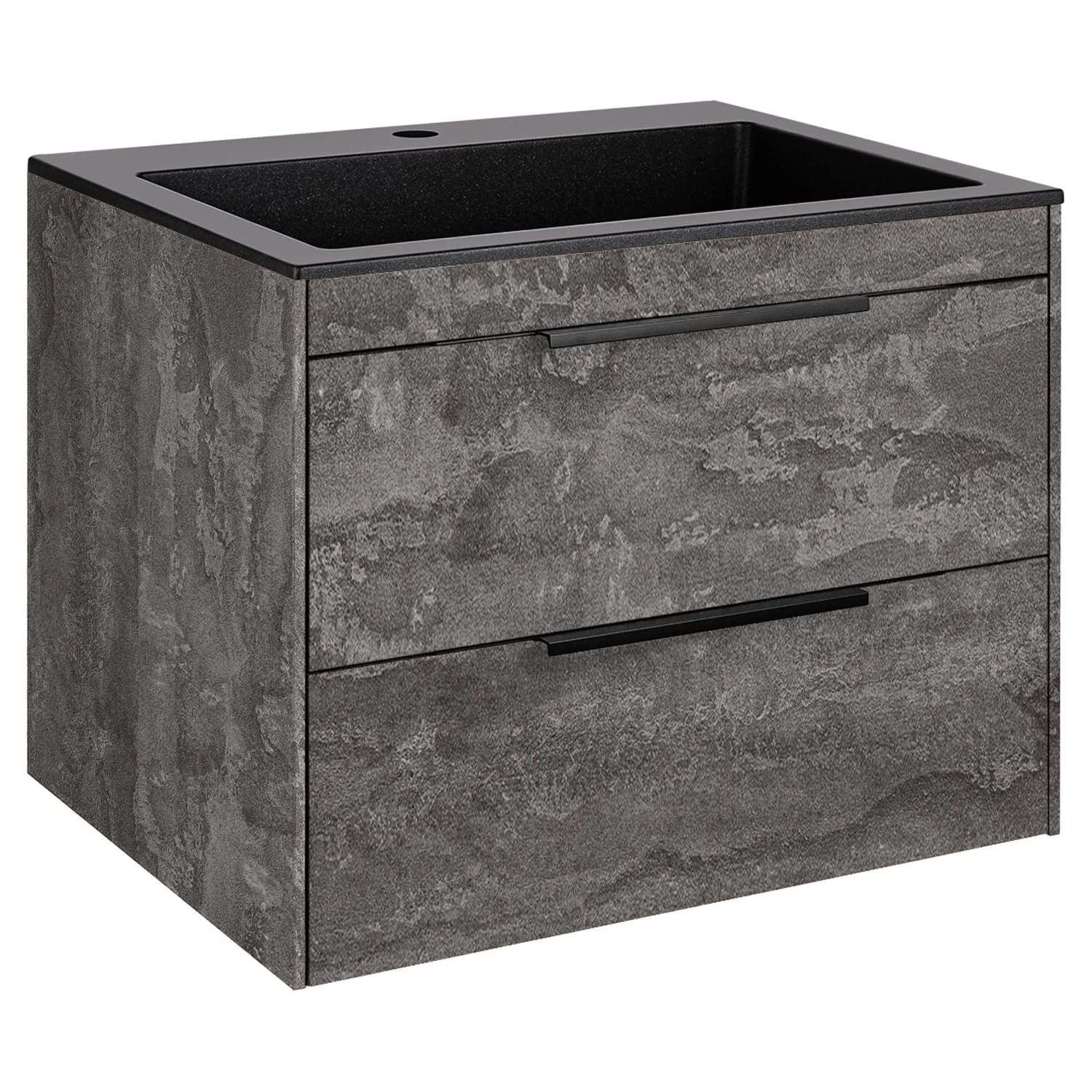 Мебель для ванной Vincea Chiara 60, с 2 ящиками, цвет серый камень - фото 1