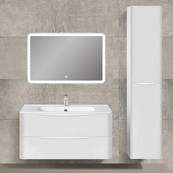 Мебель для ванной Vincea Paola 100, цвет белый глянец