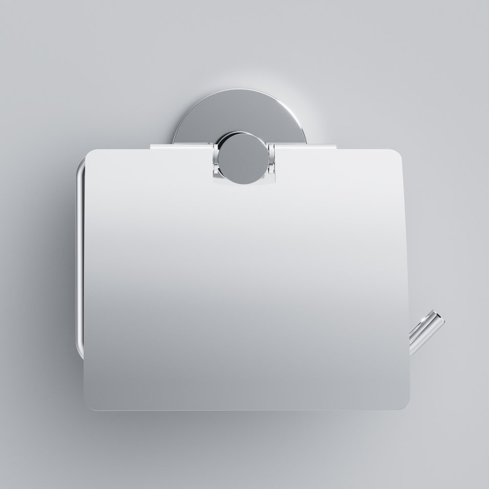 Держатель туалетной бумаги AM.PM X-Joy A85A341400, с крышкой, цвет хром - фото 1