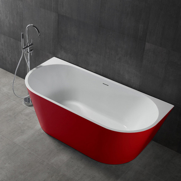 Ванна Abber AB9216-1.7R 170x80 акриловая, цвет красный - фото 1