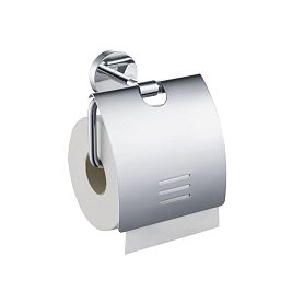Держатель туалетной бумаги Акватек Бетта AQ4609CR, с крышкой - фото 1
