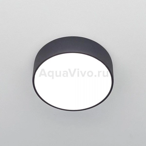 Точечный светильник Citilux Тао CL712122N, арматура черная, плафон полимер белый, 4000 К, 14х14 см - фото 1