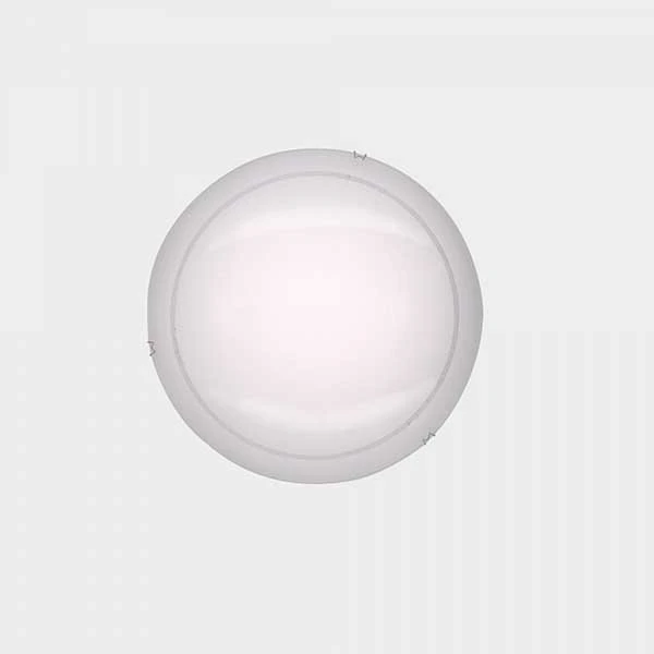 Настенно-потолочный светильник Citilux 917 CL917081, арматура хром, плафон стекло белое, 25х25 см - фото 1