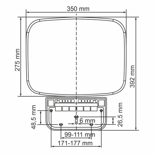 Сиденье WasserKRAFT SS402 для душа, откидное, цвет черный - фото 1