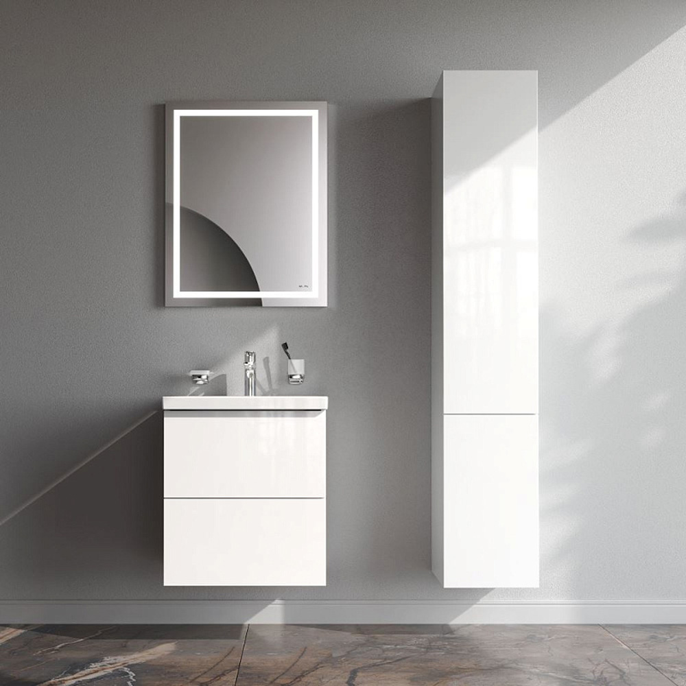 Мебель для ванной AM.PM Gem 50 подвесная, цвет белый глянец