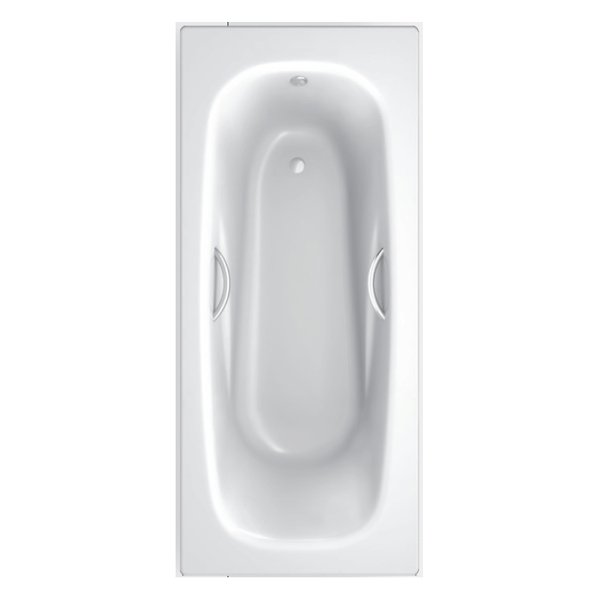 Ванна BLB Universal Anatomica B55U 150x75 стальная, с отверстиями под ручки