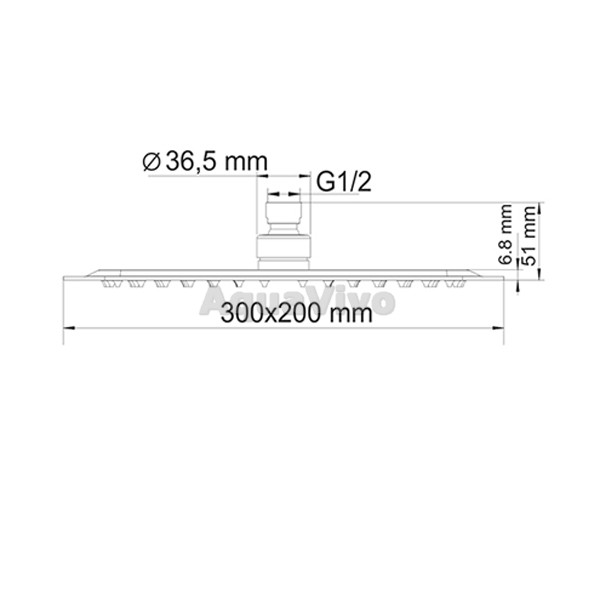 Душевой комплект WasserKRAFT Aller A12669, встраиваемый, цвет хром