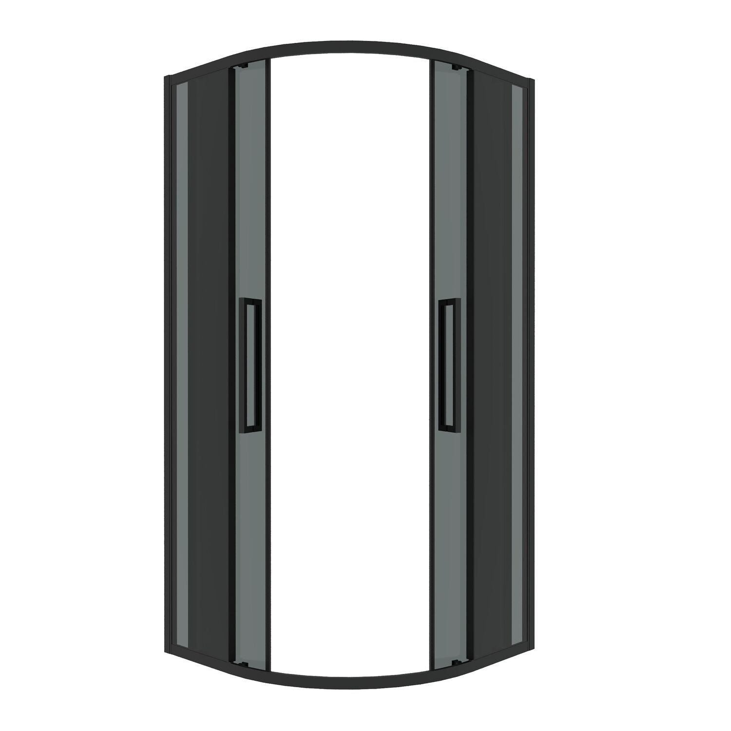 Душевой уголок Grossman Cosmo 301.K33.02.9090.21.10 90х90, стекло тонированное, профиль черный матовый