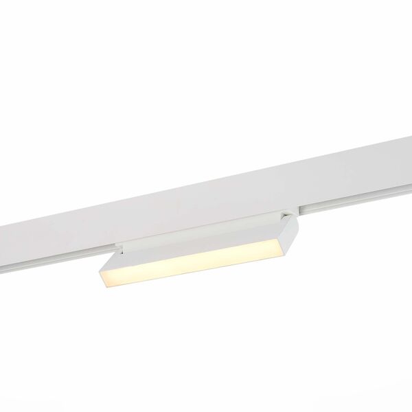 Магнитный трековый светильник ST Luce Stami ST363.536.12, арматура белая, плафон металл белый