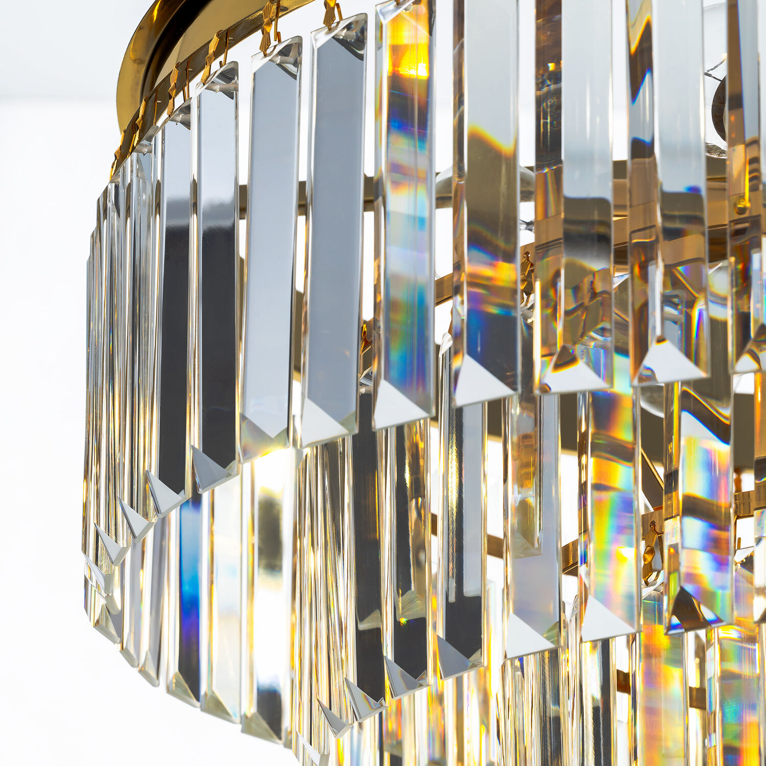 Подвесная люстра Citilux Ricky CL314153, арматура бронза - фото 1