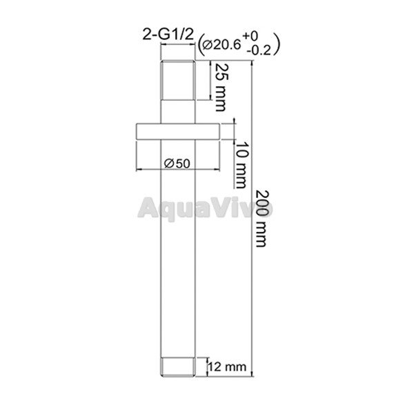 Душевой комплект WasserKRAFT Alme A171568 Thermo, встраиваемый, цвет хром